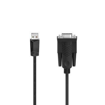 00200622 cable de serie Negro 1,5 m Sub-D USB-A