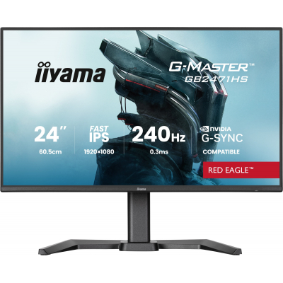 G-MASTER GB2471HS-B1 pantalla para PC 60,5 cm (23.8) 1920 x 1080 Pixeles Full HD Negro