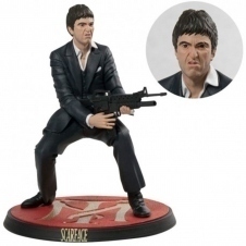 Figura sd toys cine scarface tony montana disparando