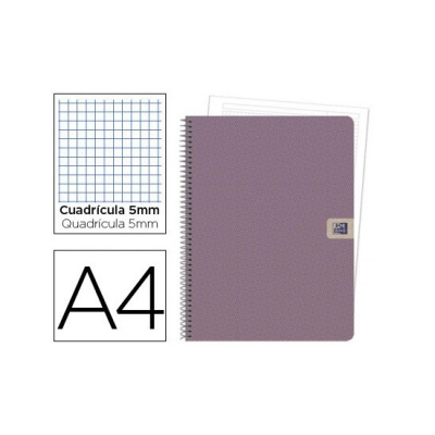 400101723 cuaderno y block A4 80 hojas Púrpura