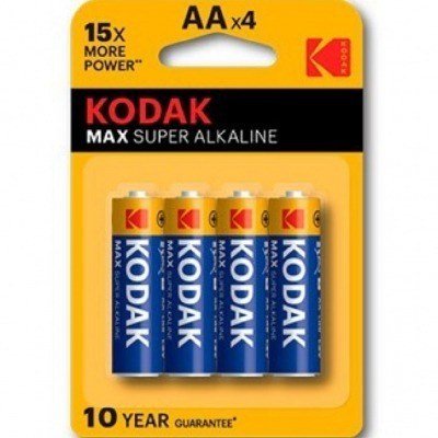 PILA KODAK ALCALINA MAX LR03 AA PACK 4