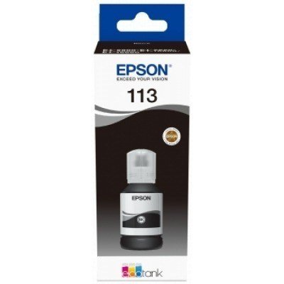 Epson 113 Negro - Botella de Tinta Pigmentada Original C13T06B140