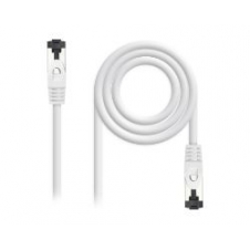 Cable Nanocable Cat.8.1 SSTP Blanco 2m (10.20.2002-W)