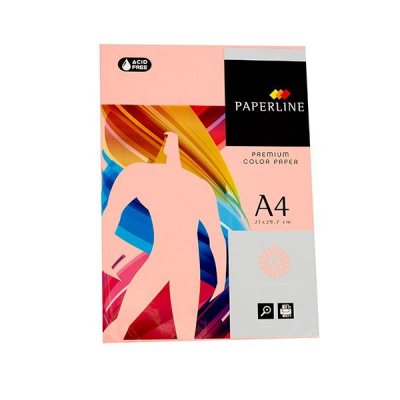 FABRISA Paq.500h papel color 80g A4 melocoton