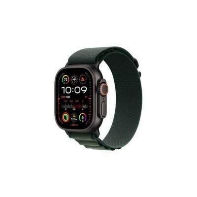 Smartwatch apple watch ultra 2 gps + cell 49mm black titanium case dark green alpine loop small