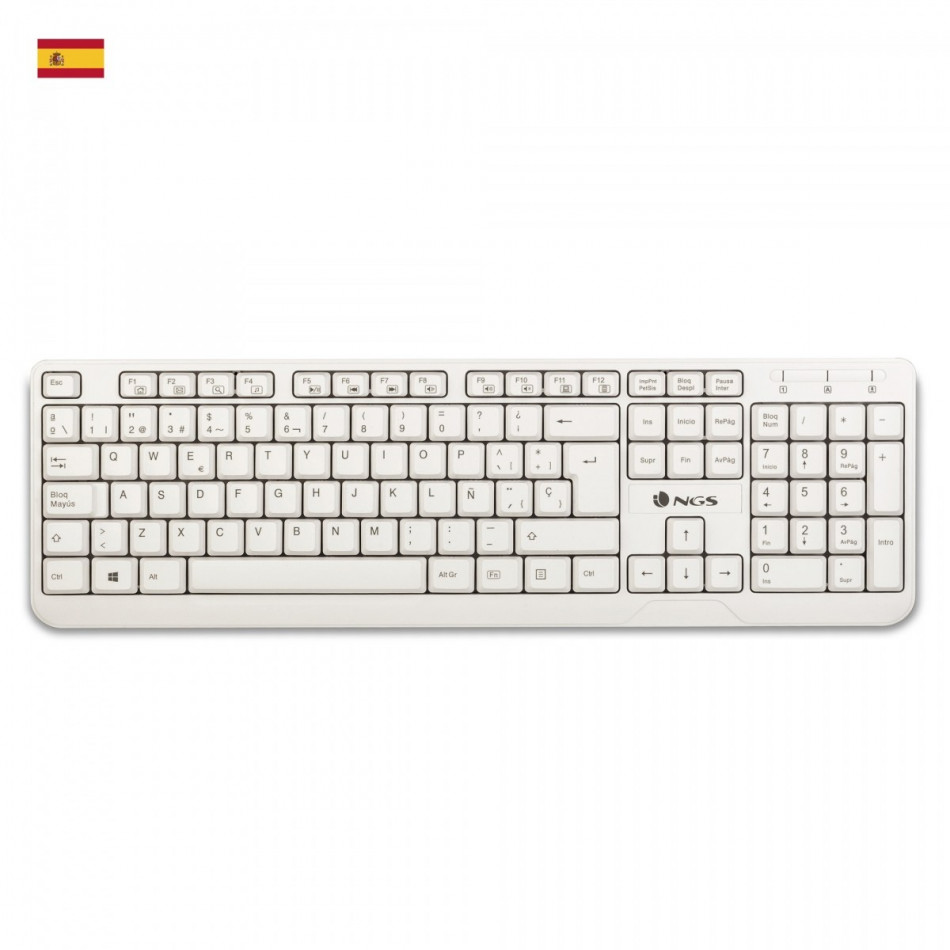 NGS teclado USB spike 12 teclas multimedia