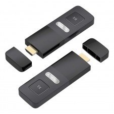 AISENS HDMI Inalambrico 1080p 30m, Negro