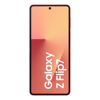 Telefono movil smartphone samsung galaxy z flip7 5g - 12gb ram - 512gb rom - 6.9 pulgadas - coralred