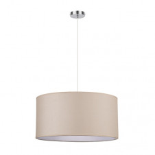 Colgante Chanza 3xe27 Cromo/beis Regx50x50 Cm