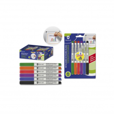Bismark 328355 marcador 6 pieza(s) Flexible Multicolor