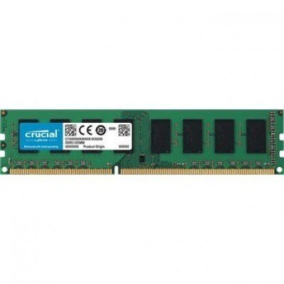 Memoria ram ddr3 l 4gb crucial - dimm - 1600 mhz - pc3 12800 - cl11 - 1.35v
