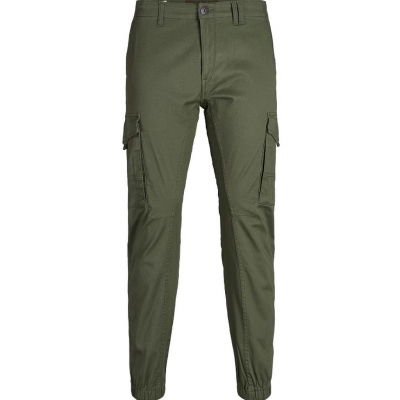 Pantalón JACK & JONES JPSTPAUL JJFLAKE AKM 542 OLIVE nOOS JNR 12151639 Verde Verde