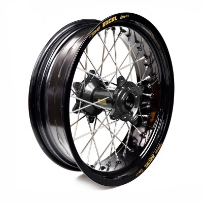 Rueda completa Haan Wheels aro negro 17-5,50 buje negro 1 86010/3/3 1 86010/3/3