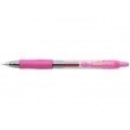 Pilot Boligrafo de Gel G2 Rollerball Retractil - Recargable - Punta de Bola Redonda 0.7mm - Trazo 0.32mm - Grip Ergonomico - Color Rosa