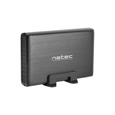 Caja externa natec rhino disco duro 35pulgadas usb 3.0 sata negra