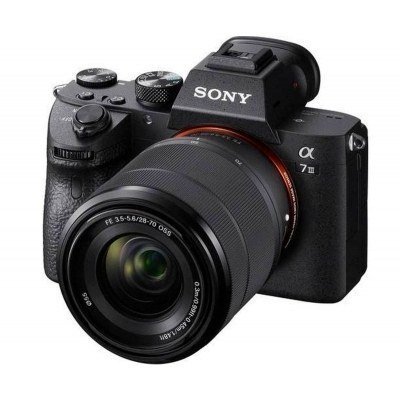 SONY ALPHA 7 III ILCE7M3KB CAMARA REFLEX CON OBJETIVO SEL2870 DE 24.2MP, WIFI Y NFC