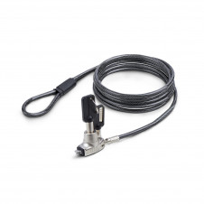 StarTech.com Cable de Seguridad Delgado para Portátil Compatible con Noble Wedge® de 1,5m - Cable Antirrobo para Portátil con Candado de de Llave -