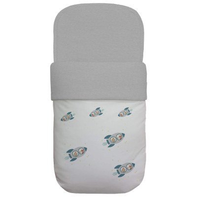 2024 Saco Capazo Galaxia Dydados Polipiel Estampada Punto Gris
