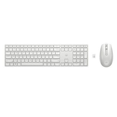 Kit hp teclado y ratón inalámbricos hp 650 - blanco