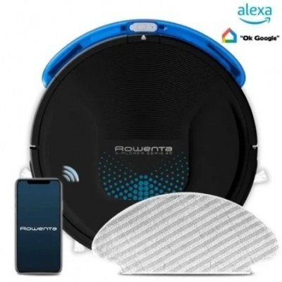 Robot Aspirador Rowenta Explorer Serie 45 RR8265RJ/ Friegasuelos/ Autonomía 2.5h