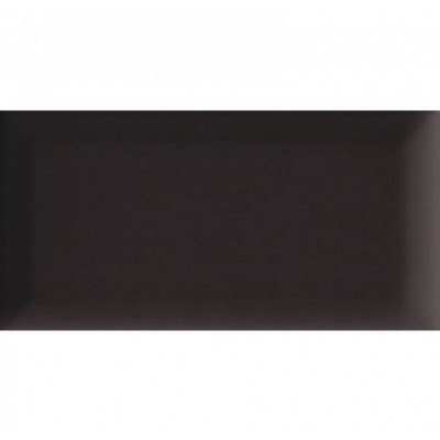 AZULEJO PASTA ROJA 10 X 20 CM. METROTILE NEGRO