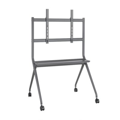 SOPORTE DE SUELO CON RUEDAS TV/MON AISENS 50-86