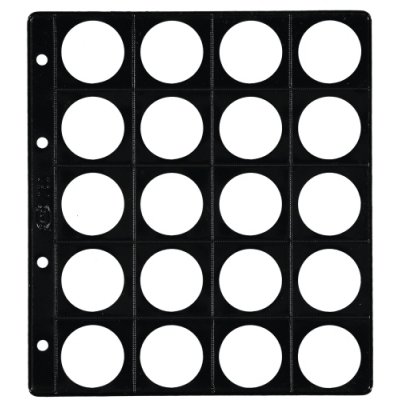 FUNDA para MONEDAS PARDO ALMA NEG. Ø 33