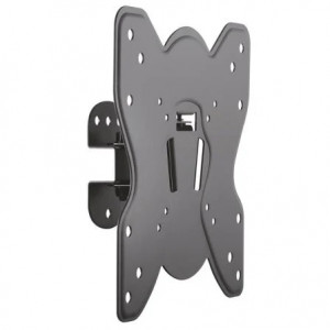 Soporte TV orientable de pared Aisens WT42TS-005, 23-42 pulgadas, hasta 25 kg, VESA 200x200 mm, orient. ±25°, incl. -12°/+3°, negro