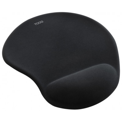 ALFOMBRILLA RATON TOOQ ERGONOMICA GEL NEGRO
