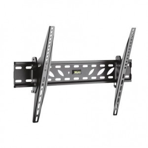 Soporte TV fijo inclinable de pared Aisens WT70T-019, 37-70 pulgadas, hasta 50 kg, VESA hasta 600x400 mm, incl. -15°/+10°, negro