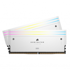 MEMORIA RAM CORSAIR DOMINATOR TITANIUM RGB 2×16GB DDR5 7200MHz CL34 XMP