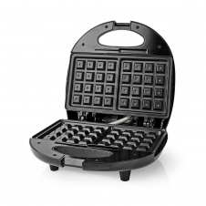 NEDIS WAFFLE | GOFRES | 22 X 12 CM | 750 W | CONTROL AUTOMÁTICO DE TEMPERATURA