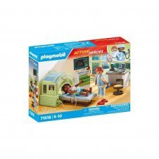 Playmobil action heroes: resonancia con paciente