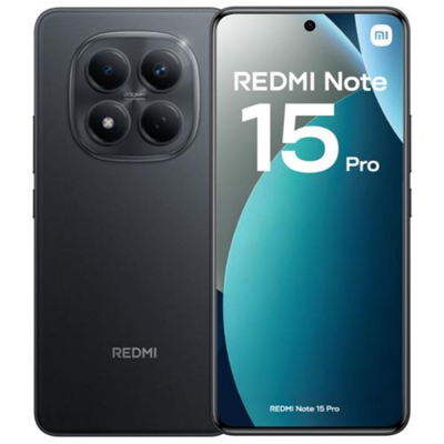 Telefono movil smartphone xiaomi redmi note 15 pro - 8gb - 256gb - 6.77 pulgadas - negro