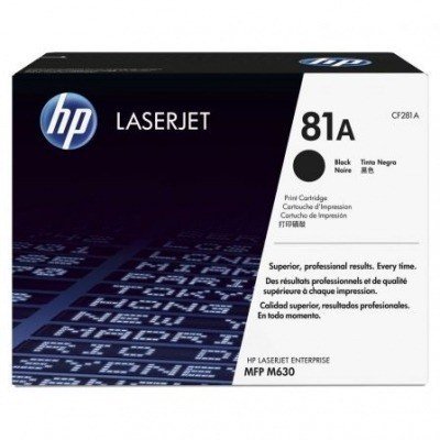 HP CF281A Negro Cartucho de Toner Original - 81A