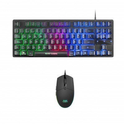 Mars Gaming MCPTKLES Tecl+Rat RGB H-mech