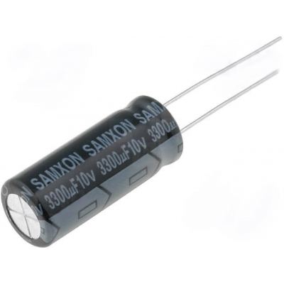 Condensador Electrolítico RADIAL 3300uF 10Vdc 105ºC