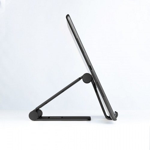 Tooq Soporte Plegable Slim Teléfono/Tablet Negro