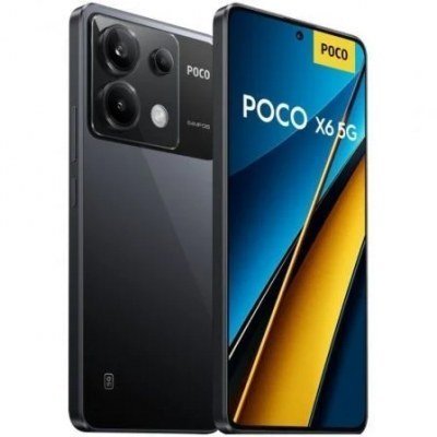 Smartphone Xiaomi POCO X6 12GB/ 256GB/ 6.67/ 5G/ Negro