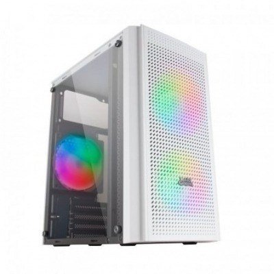 Caja Gaming Semitorre Mars Gaming MC300/ Blanca