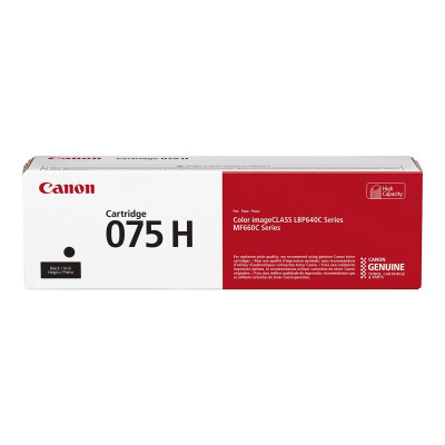 Canon 075H Negro Cartucho de Toner Original - 6369C002