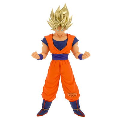 Figura banpresto dragon ball z blood of saiyans super saiyan son goku 22cm
