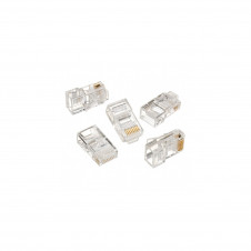 Gembird LC-8P8C-001/50 conector RJ-45 Transparente