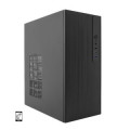 CAJA MICRO ATX COOLBOX M460 GPU MAX 250mm 1x3.5/2.5 1x2.5/2.5 USB-C 3.2 F.A BASIC 500W COLOR NEGRO