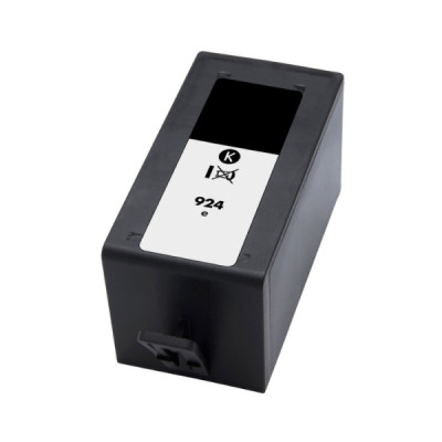 HP 924e XL Negro Cartucho de Tinta Generico - Reemplaza 4K0V0NE/4K0U6NE (Chip reforzado contra actualizaciones)