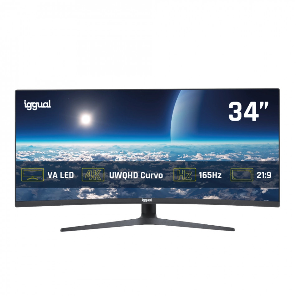 Monitor 34" UWQHD 1ms 2DP 2HDMI MM AA Curvo