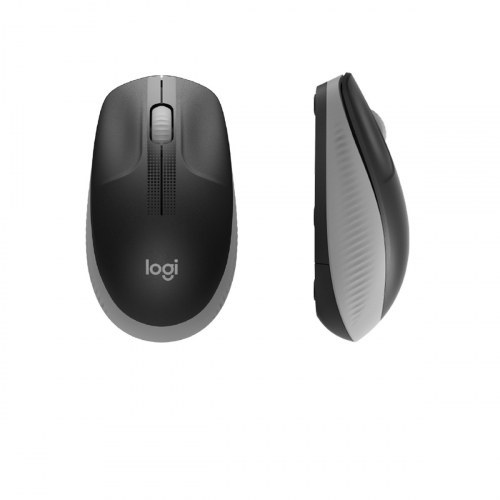 Ratón Inalámbrico Logitech M190/ Hasta 1000 DPI/ Gris Marengo