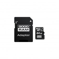 MEMORIA MICROSDXC GOODRAM M1AA 64GB ADAPTADOR NEGRO M1AA-0640R12