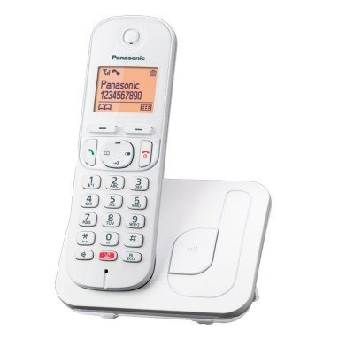 Teléfono Inalámbrico Panasonic KX-TGC250SPW/ Blanco