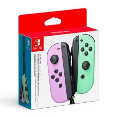 Accesorio nintendo switch - mando joy - con morado - verde